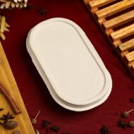 VIK® 500 ML Disposable Containers Box With Lids (25), Biodegradable Bagasse food storage Disposal, Take Away Box, Kitchen, Parties, Delivery, Packaging, Cover, Brown (24 cm x 13 cm x 4 cm) - Image 3