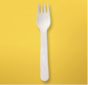 VIK 160 MM WOODEN FORK, Biodegradable (10000 PCS)