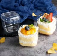 SQUARE DESSERT BOX (300 ML)