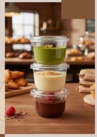 PUDDING CONTAINER(250 ML)