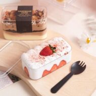 RECTANGLE DESSERT BOX (350 ML)