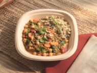 7 INCH BROWN PLATE